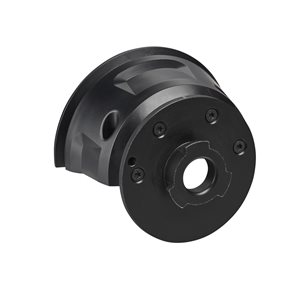 Verbindungsplatte zum Befestigen des M18 FFSDC SWITCH PACK™ mit dem automatischen Spiralvorschub- und Rücklaufaufsatz